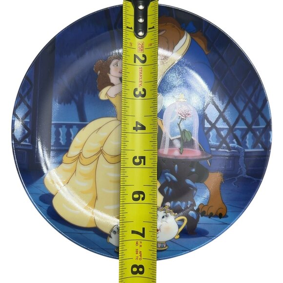 Disney Beauty & the Beast Learning to Love Plate Edwin M. Knowles - Picture 5 of 6